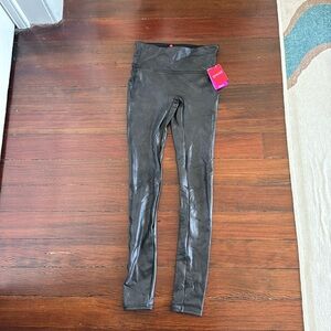 Spanx Faux leather leggings - XS